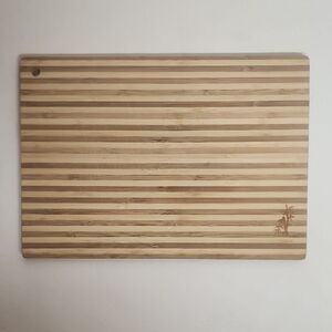 Striped Island Bamboo Cutting Board 12" X 8.5"